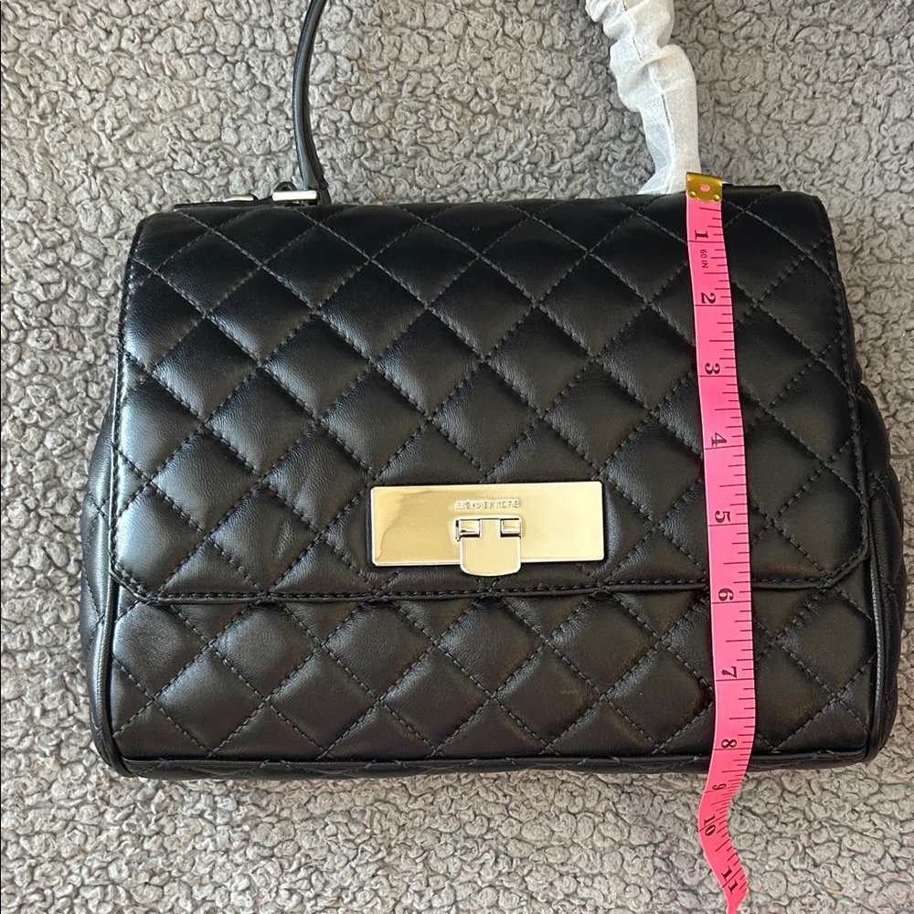 Michael Kors Black Quilted Purse - Picture 12 of 12